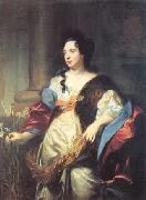 Hyacinthe Rigaud Portrait of Marie Cadenne oil painting reproduction